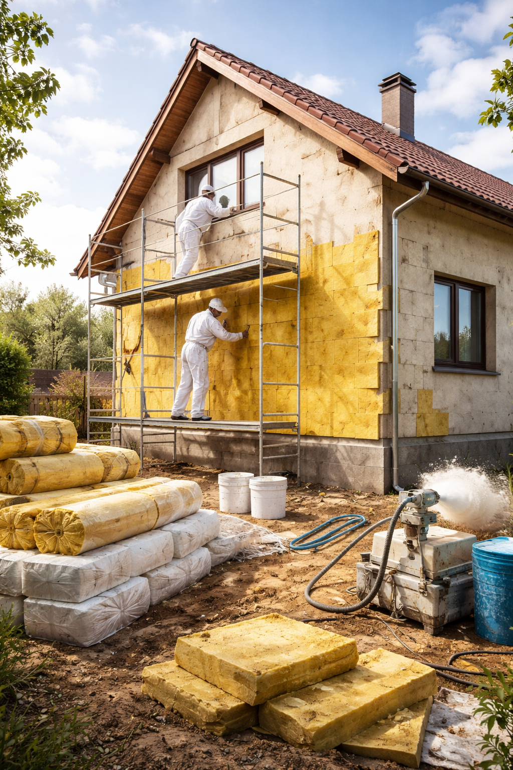 Профессиональное утепление домов в Липецке — тепло, надежность, экономия