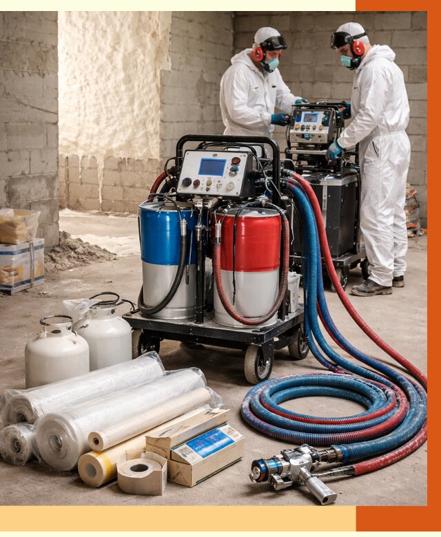 Аренда установки для напыления ППУ в Липецке от 36379 руб. | ТепломастерЛпц